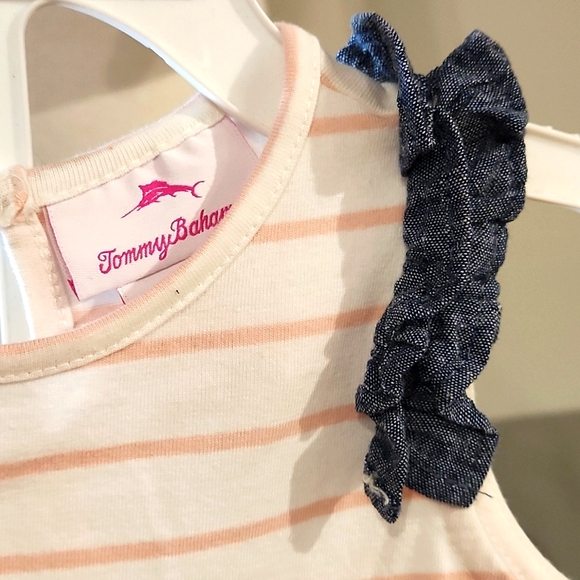 NEW GIRLS TOMMY BAHAMA 2PC SET TOP & SKIRT SIZE 18M. - Picture 3 of 6